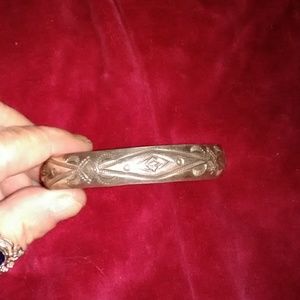 Navhoe cuff Sterling bracelet